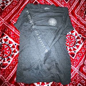 Zion National Park Gray Long Sleeve Shirt